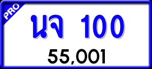 ทะเบียนรถ นจ 100 ผลรวม 0